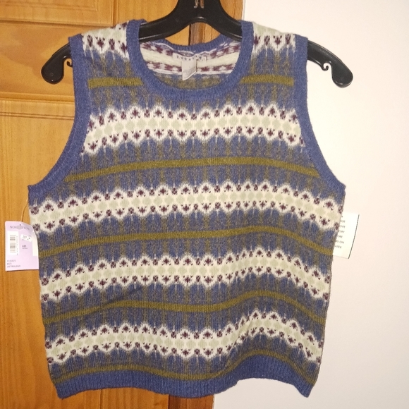 Rubbish Sweaters - Nwt Rubbish sleeveless sweater women's Large